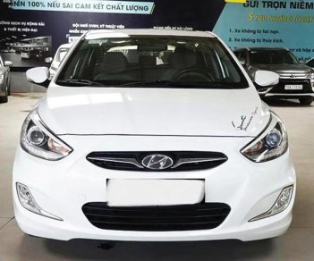 Hyundai Accent   1.4AT 2014 - Cần bán lại xe Hyundai Accent 1.4AT đời 2014, màu trắng, nhập khẩu  