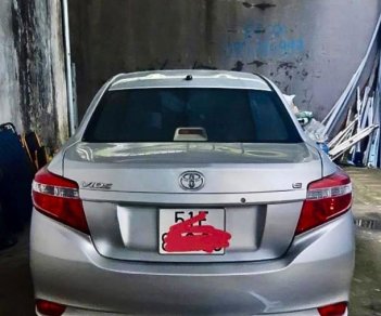 Toyota Vios   1.5E   2017 - Cần bán lại xe Toyota Vios 1.5E năm sản xuất 2017, màu bạc 