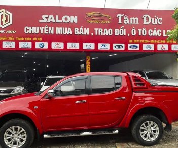 Mitsubishi Triton   4x4AT  2014 - Bán xe Mitsubishi Triton 4x4AT đời 2014, màu đỏ, nhập khẩu nguyên chiếc 