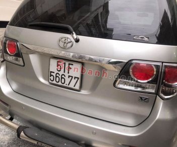 Toyota Fortuner   2.7V 4X2 AT  2016 - Bán Toyota Fortuner 2.7V 4X2 AT 2016, màu bạc, giá chỉ 636 triệu