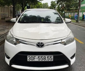 Toyota Vios   1.6 AT 2017 - Cần bán xe Toyota Vios 1.6 AT đời 2017, màu trắng còn mới