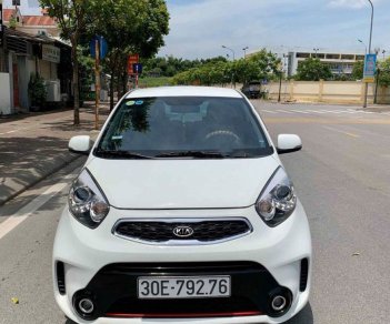 Kia Morning   Si AT 2017 - Cần bán xe Kia Morning Si AT năm sản xuất 2017, màu trắng chính chủ, giá 318tr