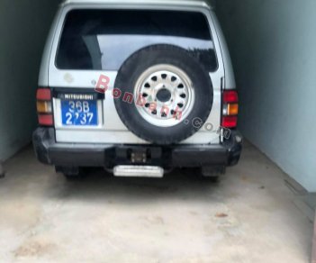 Mitsubishi Pajero 2003 - Cần bán Mitsubishi Pajero đời 2003, màu bạc, nhập khẩu, giá 170tr