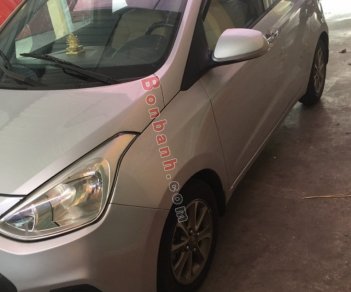 Hyundai Grand i10  1.0 MT  2015 - Cần bán lại xe Hyundai Grand i10 1.0 MT năm 2015, màu bạc, nhập khẩu giá cạnh tranh