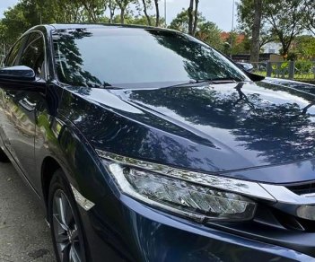 Honda Civic   G 1.8 AT 2019 - Cần bán lại xe Honda Civic G 1.8 AT sản xuất 2019, màu xanh lam 