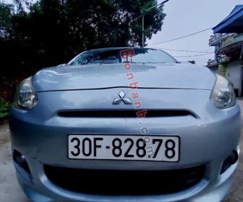 Mitsubishi Mirage   1.2 MT 2015 - Cần bán lại xe Mitsubishi Mirage 1.2 MT đời 2015, màu bạc, nhập khẩu