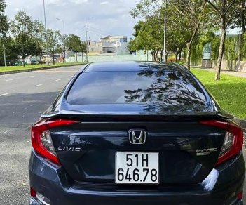 Honda Civic   G 1.8 AT 2019 - Cần bán lại xe Honda Civic G 1.8 AT sản xuất 2019, màu xanh lam 