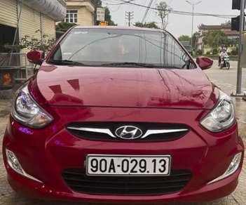 Hyundai Accent   1.4 AT  2011 - Bán xe Hyundai Accent 1.4 AT sản xuất 2011, màu đỏ, nhập khẩu  