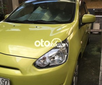 Mitsubishi Mirage 2014 - Bán xe Mitsubishi Mirage sản xuất 2014, màu vàng, nhập khẩu Thái, giá 288tr