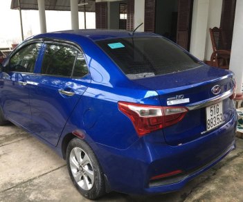 Hyundai Grand i10    2019 - Cần bán lại xe Hyundai Grand i10 đời 2019, màu xanh lam  