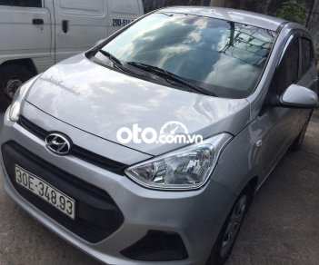 Hyundai Grand i10 2016 - Bán ô tô Hyundai Grand i10 2016, màu bạc, nhập khẩu nguyên chiếc chính chủ, giá chỉ 193 triệu