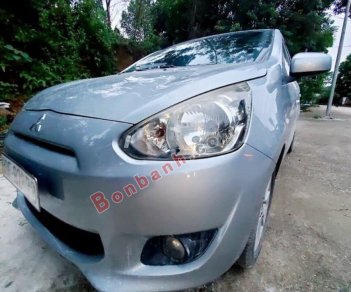 Mitsubishi Mirage   1.2 MT 2015 - Cần bán lại xe Mitsubishi Mirage 1.2 MT đời 2015, màu bạc, nhập khẩu