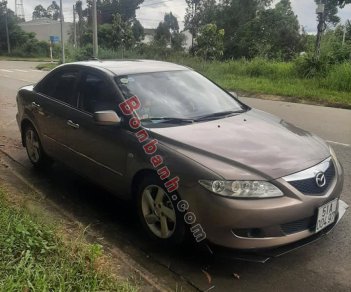 Mazda 6   2.0 MT  2004 - Bán ô tô Mazda 6 2.0 MT 2004, màu nâu