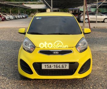 Kia Morning     2014 - Cần bán gấp Kia Morning năm 2014, màu vàng 