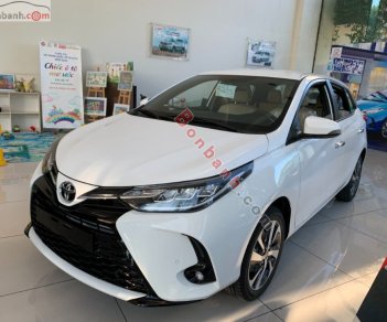 Toyota Yaris   G 1.5 AT  2021 - Bán Toyota Yaris G 1.5 AT đời 2021, màu trắng, xe nhập