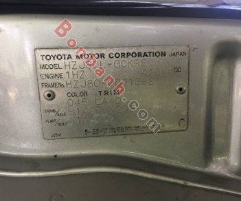 Toyota Land Cruiser 1990 - Cần bán xe Toyota Land Cruiser 1990, màu bạc, nhập khẩu nguyên chiếc giá cạnh tranh