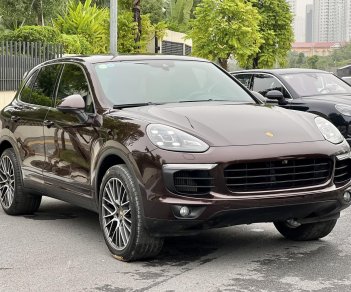 Porsche Cayenne 2016 - Cần bán xe màu nâu