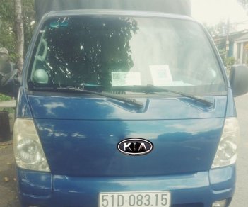 Kia Bongo     2005 - Bán ô tô Kia Bongo sản xuất 2005, màu xanh lam, xe nhập