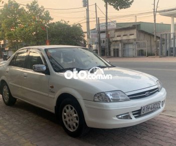 Ford Laser Deluxe 2000 - Cần bán gấp Ford Laser Deluxe sản xuất 2000, màu trắng, số sàn