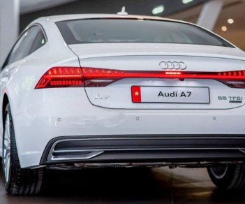 Audi A7   55T Sport Back  2021 - Bán Audi A7 55T Sport Back sản xuất năm 2021, màu trắng, nhập khẩu nguyên chiếc