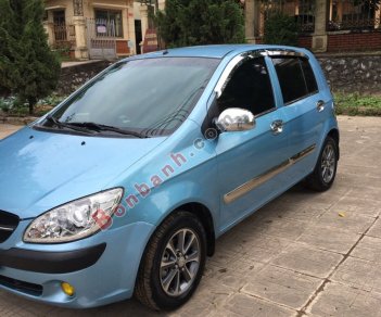 Hyundai Getz   1.1 MT   2009 - Xe Hyundai Getz 1.1 MT sản xuất năm 2009, màu xanh lam, xe nhập 