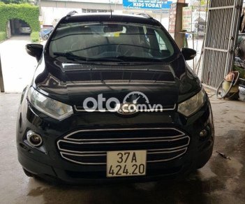 Ford EcoSport Titanium 2015 - Cần bán lại xe Ford EcoSport Titanium sản xuất 2015, màu đen số tự động