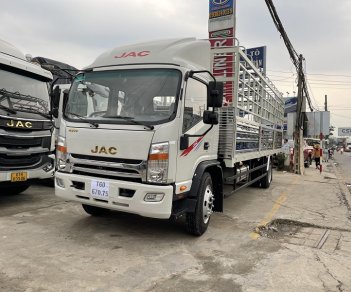 Bán xe tải Jac N800 mui bạt động cơ Cummins thùng dài 7m6