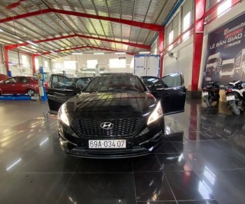 Hyundai Sonata   2016 - Cần bán gấp Hyundai Sonata 2016, màu đen, nhập khẩu