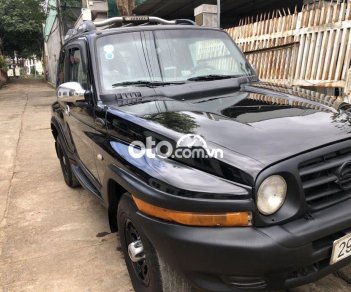 Ssangyong Korando MT 2002 - Bán Ssangyong Korando MT năm sản xuất 2002, màu đen, nhập khẩu còn mới, giá tốt