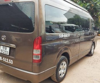 Toyota Hiace   2013 - Bán xe Toyota Hiace 3.0MT sản xuất 2013, màu nâu, nhập khẩu