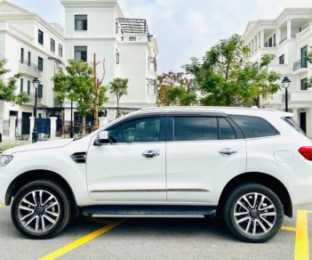 Ford Everest   Titanium 2.0L 4x4 AT 2020 - Cần bán Ford Everest Titanium 2.0L 4x4 AT năm 2020, màu trắng, nhập khẩu