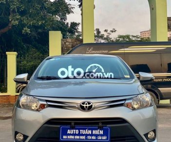 Toyota Vios   1.5E MT 2017 - Bán xe Toyota Vios 1.5E MT sản xuất 2017, màu bạc số sàn