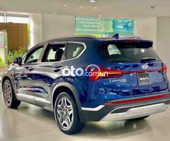 Hyundai Santa Fe AT 2021 - Cần bán xe Hyundai Santa Fe AT năm sản xuất 2021, màu xanh lam