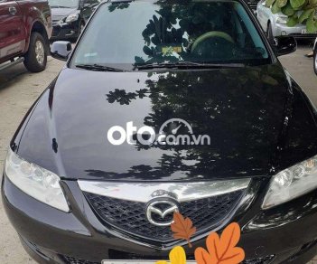 Mazda 6 MT 2003 - Bán Mazda 6 MT năm 2003, màu đen, xe nhập