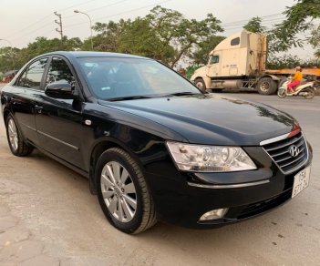 Hyundai Sonata AT 2009 - Cần bán gấp Hyundai Sonata AT sản xuất 2009, màu đen