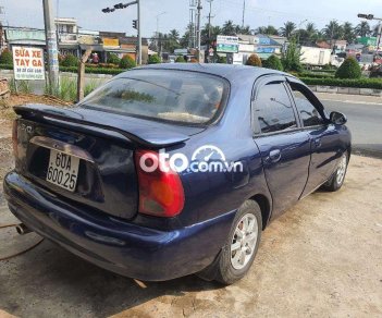 Daewoo Lanos 2001 - Cần bán lại xe Daewoo Lanos MT sản xuất 2001, màu xanh lam