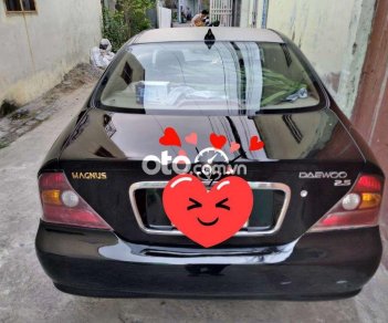 Daewoo Magnus 2004 - Cần bán lại xe Daewoo Magnus năm 2004, màu đen, giá 180tr