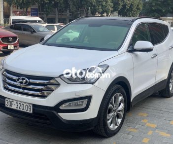 Hyundai Santa Fe CRDI 4WD 2015 - Bán Hyundai Santa Fe CRDI 4WD sản xuất 2015, màu trắng xe gia đình