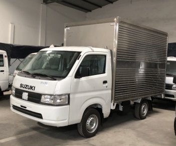 Suzuki Super Carry Pro 2022 - Xe 7 tạ thùng kín inox 3 lớp cửa hông, nối dài