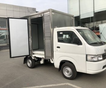 Suzuki Super Carry Pro 2022 - Xe 7 tạ thùng kín inox 3 lớp cửa hông, nối dài