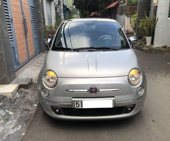 Fiat 500 AT 2014 - Cần bán gấp Fiat 500 AT sản xuất năm 2014, màu bạc