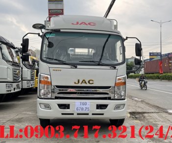 2021 - Xe tải Jac N800 mui bạt động cơ Cummins thùng dài 7m6