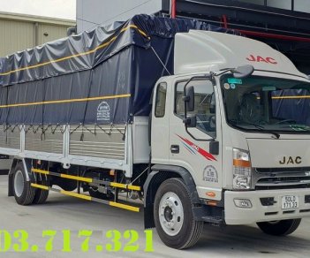 Xe tải Jac N800 mui bạt động cơ Cummins thùng dài 7m6