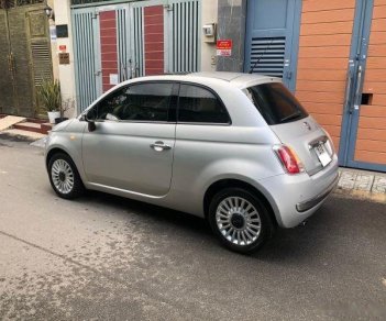 Fiat 500 1.2 AT 2009 - Bán xe Fiat 500 1.2 AT năm sản xuất 2009, màu bạc số tự động, giá tốt