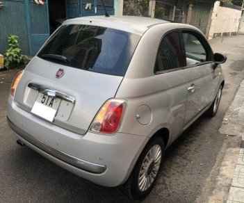 Fiat 500 1.2 AT 2010 - Bán Fiat 500 1.2 AT năm 2010, màu bạc, nhập khẩu số tự động, giá tốt