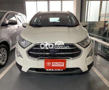 Ford EcoSport Titanium 2018 - Cần bán gấp Ford EcoSport Titanium năm 2018, màu trắng