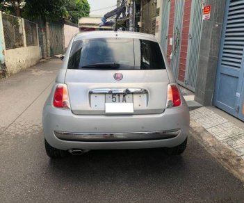 Fiat 500 1.2 AT 2009 - Bán xe Fiat 500 1.2 AT năm sản xuất 2009, màu bạc số tự động, giá tốt