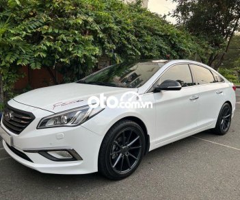 Hyundai Sonata   2.0AT   2014 - Cần bán Hyundai Sonata 2.0AT sản xuất năm 2014, màu trắng, nhập khẩu