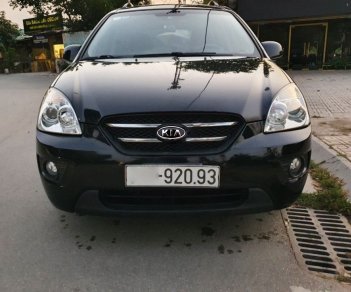 Kia Carens   2.0 AT 2009 - Cần bán gấp Kia Carens 2.0 AT năm sản xuất 2009, màu đen