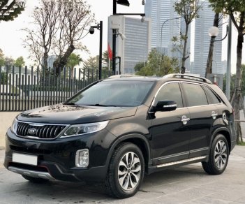 Kia Sorento   2.2 DATH  2017 - Bán xe Kia Sorento 2.2 DATH năm sản xuất 2017, màu đen, giá 755tr